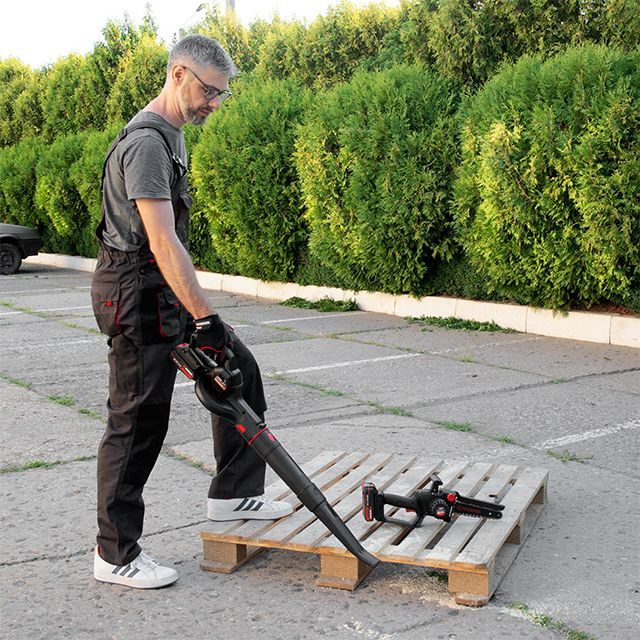 Повітродувка акумуляторна 20 В, повітряний потік 144 км/год, без ЗУ та АКБ, STORM INTERTOOL WT-9114