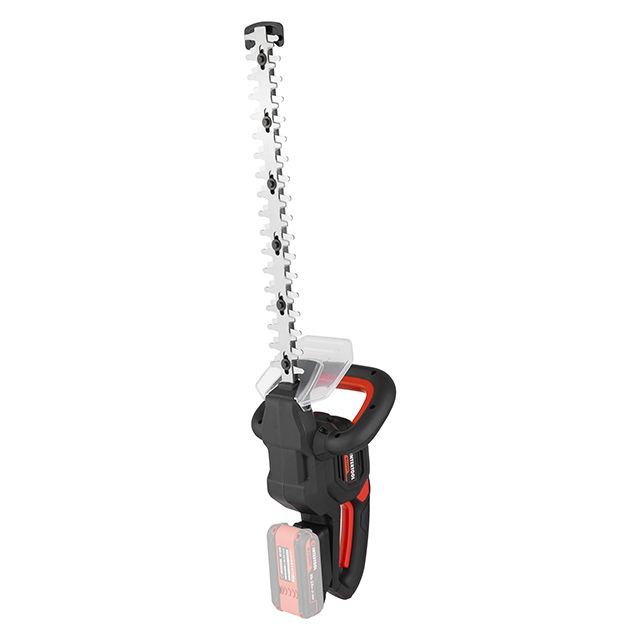 Кущоріз акумуляторний 20 В, 2000 об/хв, довжина шини 500 мм, діаметр зрізу 18 мм, леза 65 mn, без ЗУ та АКБ, STORM INTERTOOL WT-9115