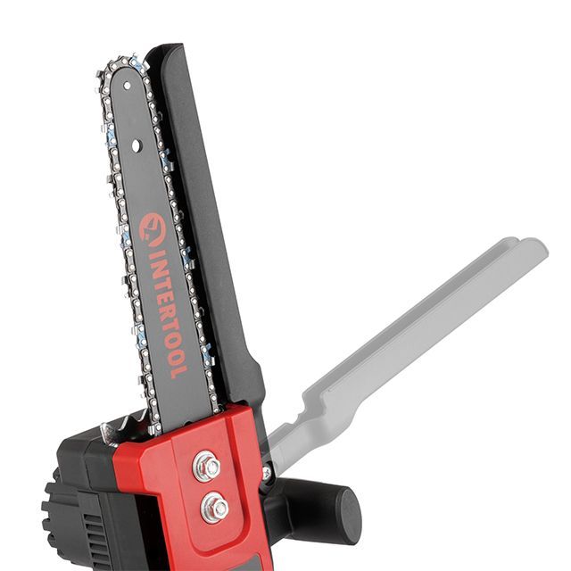 Міні-пилка ланцюгова акумуляторна з безщітковим двигуном 20 В, шина 20 см, 7.5 м/с, без ЗУ та АКБ, STORM INTERTOOL WT-9210