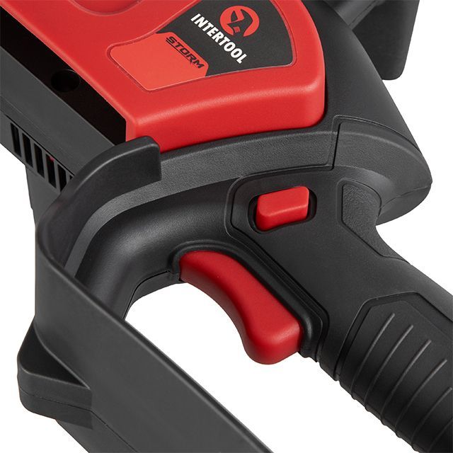 Міні-пилка ланцюгова акумуляторна з безщітковим двигуном 20 В, шина 20 см, 7.5 м/с, без ЗУ та АКБ, STORM INTERTOOL WT-9210