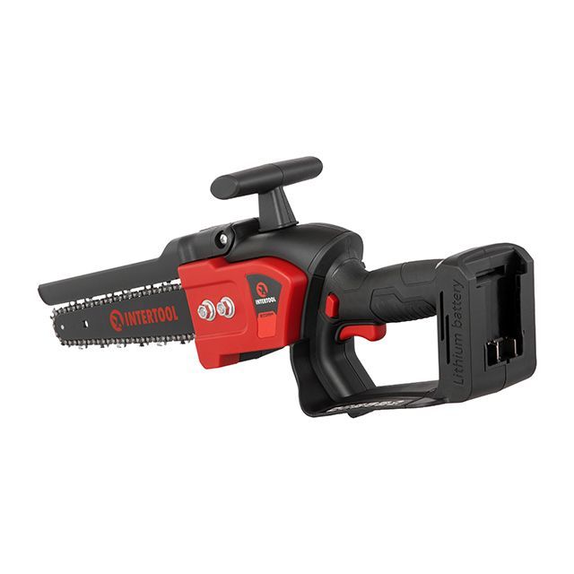Міні-пилка ланцюгова акумуляторна з безщітковим двигуном 20 В, шина 20 см, 7.5 м/с, без ЗУ та АКБ, STORM INTERTOOL WT-9210