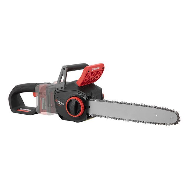 Пила ланцюгова акумуляторна з безщітковим двигуном 40 В (2х20 В), шина 35 см, SDS-система натяжки ланцюга, без ЗУ та АКБ INTERTOOL WT-9211