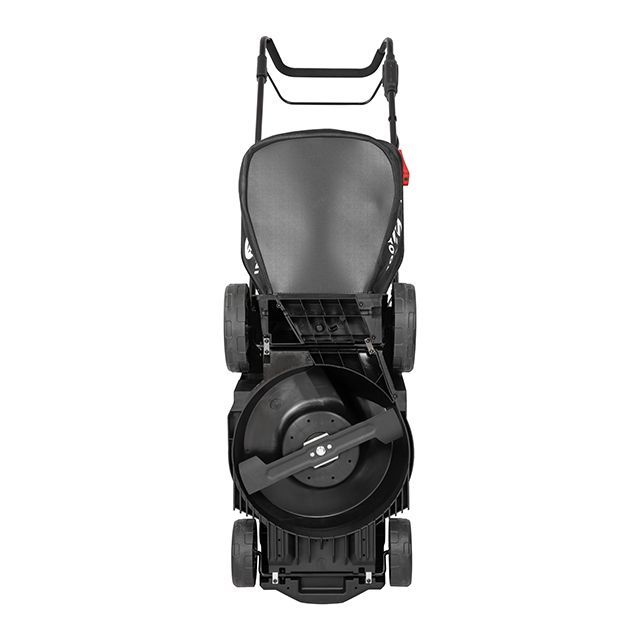 Газонокосилка аккумуляторная с бесщеточным двигателем 40 В (2х20В), 3500об/мин, ширина захвата 370 мм, высота среза 25-75мм, контейнер 40л, без ЗУ АКБ INTERTOOL WT-9216