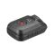 Адаптер для аккумулятора Li-ion 20 В, USB 2A, LED фонарь INTERTOOL WT-9300