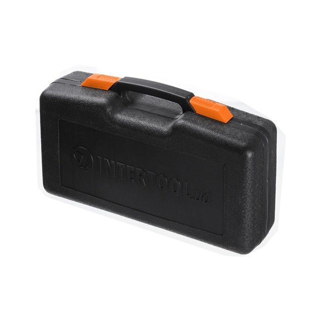 Ключ баллонный роторный для грузовых автомобилей 310 мм, передаточное отношение 1:56, макc. крут. момент 5000 Nm, головки 32, 33 мм, пластиковый кейс INTERTOOL XT-0004