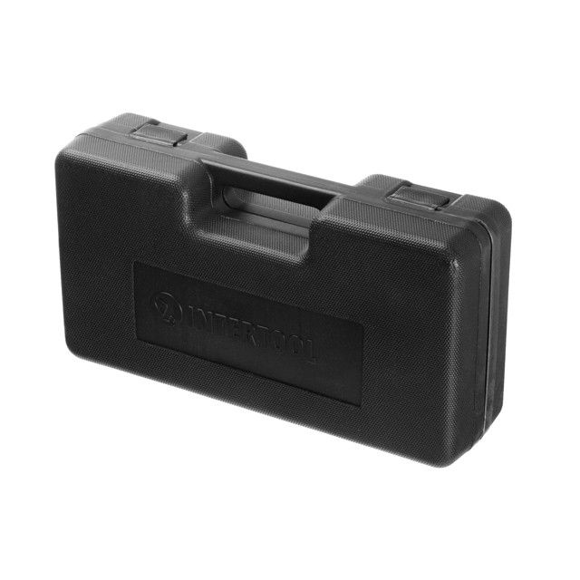 Ключ баллонный роторный для грузовых автомобилей 340 мм, передаточное отношение 1:78, макc. крут. момент 7000 Nm, головки 32, 33 мм, пластиковый кейс INTERTOOL XT-0005