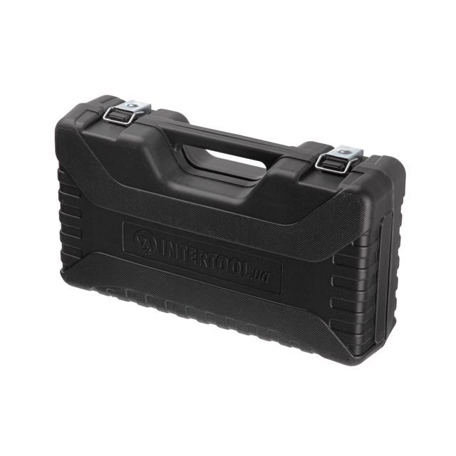 Ключ баллонный роторный для груз. авто 380 мм, двухскоростной, макc. 3800 Нм, головки 32, 33 мм, пласт. кейс INTERTOOL XT-0006