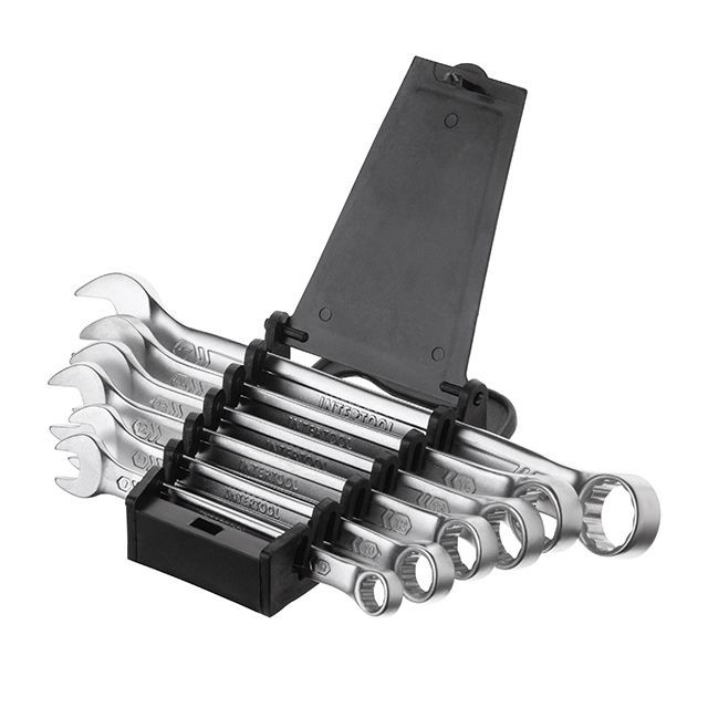 Набор ключей комбинированных 6 ед., STORM, 8-17 мм, Cr-V INTERTOOL XT-1001