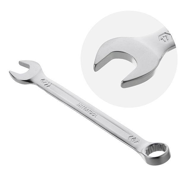 Набор ключей комбинированных 6 ед., STORM, 8-17 мм, Cr-V INTERTOOL XT-1001