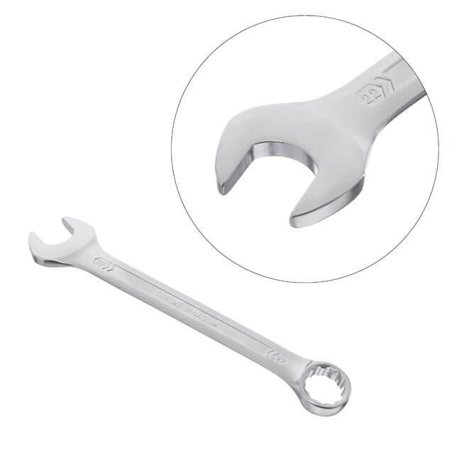 Набор ключей комбинированных 15 ед., STORM, 6-22 мм, Cr-V, чехол INTERTOOL XT-1005