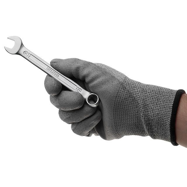 Ключ комбинированный 11 мм, STORM, Cr-V, покрытие сатин-хром INTERTOOL XT-1011