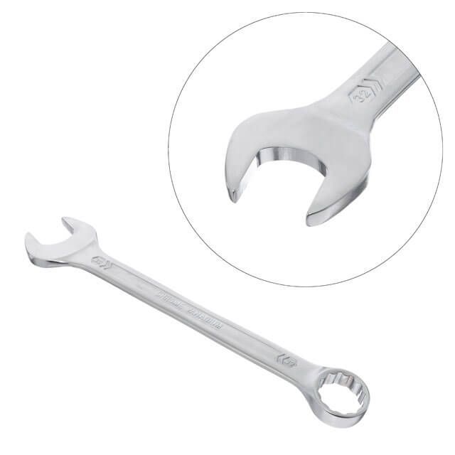 Ключ комбинированный 32 мм, STORM, Cr-V, покрытие сатин-хром INTERTOOL XT-1032