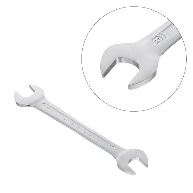 Ключ рожковый 21-23 мм, STORM, Cr-V, покрытие сатин-хром INTERTOOL XT-1121