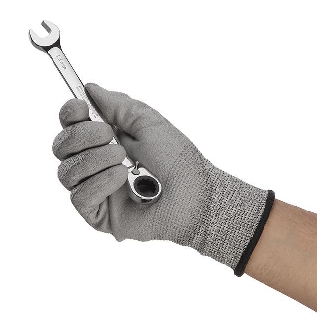 Ключ комбинированный с трещеткой 13 мм, PROF, Cr-V INTERTOOL XT-1313