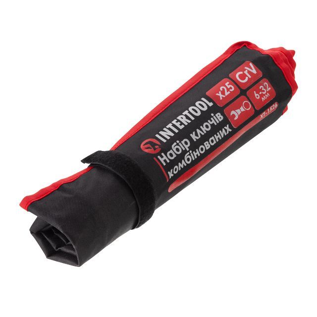 Набор ключей комбинированных 25 ед., 6-32 мм, PROF, чехол INTERTOOL XT-1526