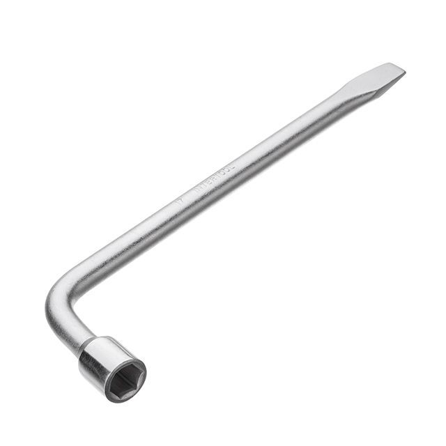 Ключ баллонный L-образный 17мм*350мм INTERTOOL XT-4217