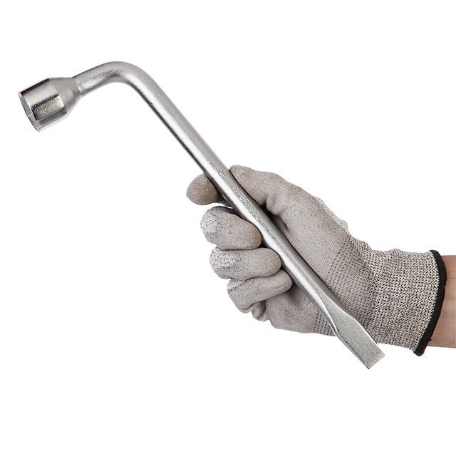 Ключ баллонный L-образный 24*350 мм INTERTOOL XT-4224