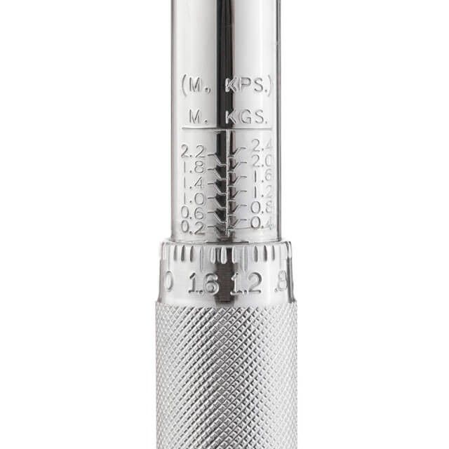 Ключ динамометричний 1/4", 2-24 Нм INTERTOOL XT-9001