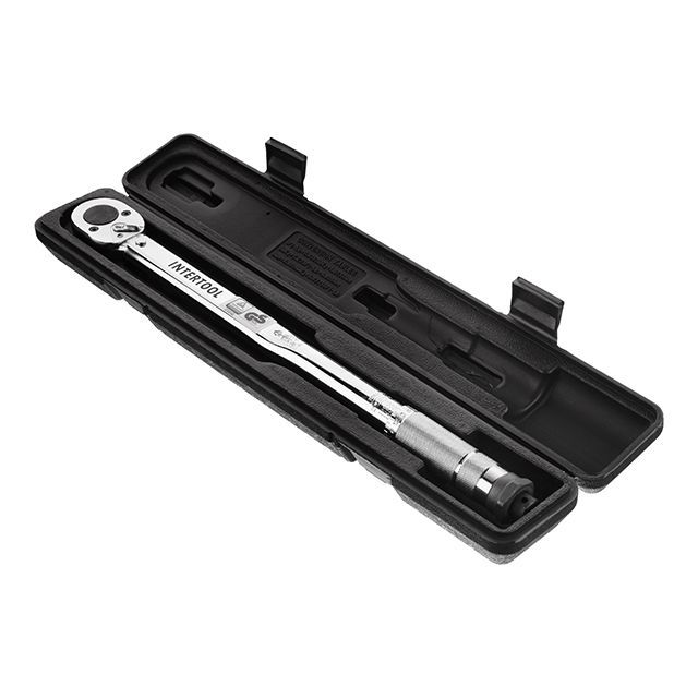 Динамометрический ключ 1/2", 28-210 Нм INTERTOOL XT-9006