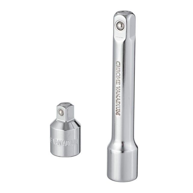 Динамометрический ключ 1/2", 28-210 Нм, переходник 1/2''*3/8", удлинитель 125 мм 1/2" INTERTOOL XT-9007