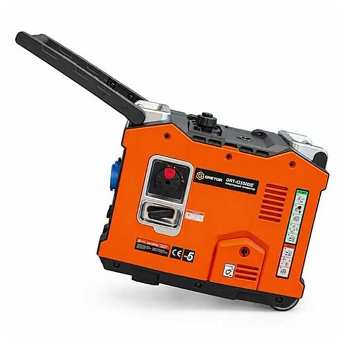 Інверторний генератор GRETOR GRT-IG5500IE 5,5 кВт, електростарт, пульт ДУ