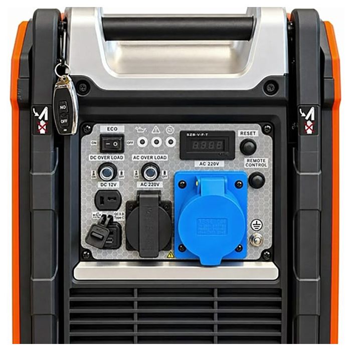 Інверторний генератор GRETOR GRT-IG5500IE 5,5 кВт, електростарт, пульт ДУ