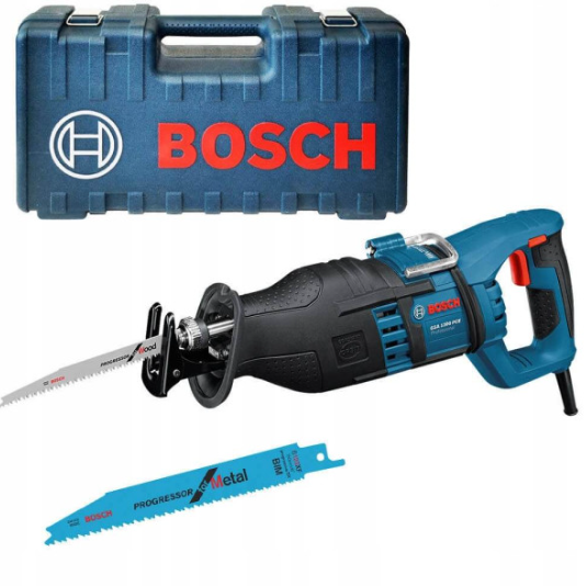 Шабельна пила Bosch GSA 1300 PCE Professional з 2 полотнами, в кейсі