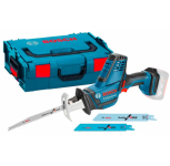 Акумуляторна шабельна пила Bosch GSA 18 V-LI C Professional без акб і з/п, з 3 полотнами, в L-BOXX 136