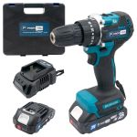 Акумуляторний шуруповерт PROFI-TEC PCD4020BL POWERLine (2×PT2020MP (2.0 Аг), зарядний пристрій)