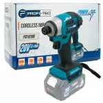 Аккумуляторный импульсный винтоверт PROFI-TEC PID1820BL POWERLine (без аккумулятора и зарядного устройства, коробка)
