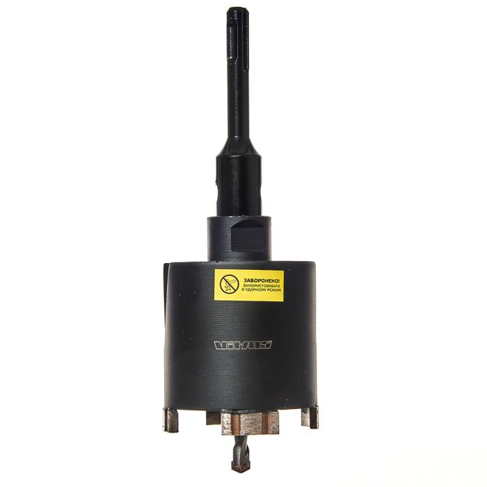 Комплект алмазної коронки по бетону Vitals Professional 68×110 мм М16 SDS-plus