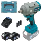 Акумуляторний гайковерт PROFI-TEC PTW1003BL POWERLine (2×PT2040MP (4.0 Аг), зарядний пристрій)