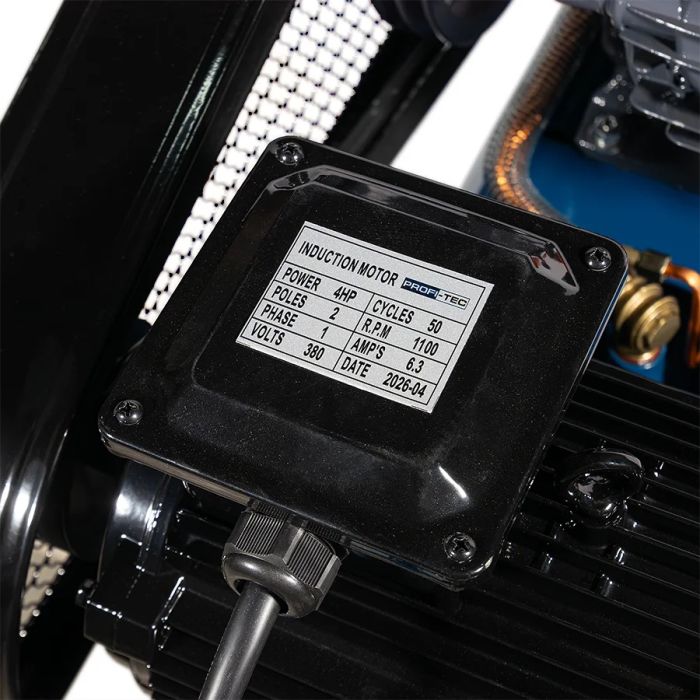 Компресор масляний PROFI-TEC OC-100W3-3F (380В, 100 л, 3.0 кВт, 530 л/хв)