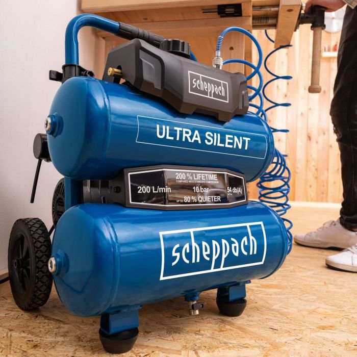 Компресор Scheppach HC20Si-Twin