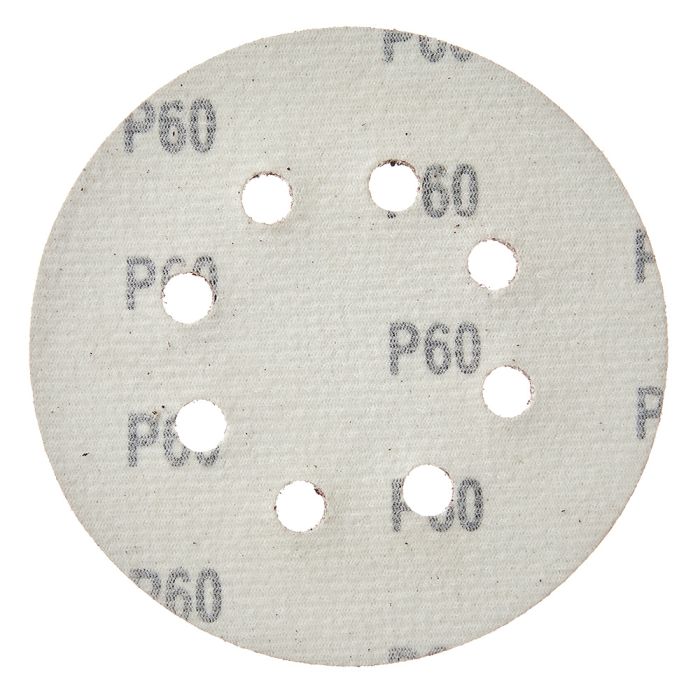 Круг шліфувальний самозачіпний Vitals 125 мм, 8 отв., з. – 60, 5 од.