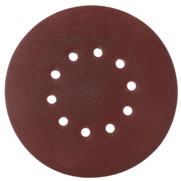Круг шліфувальний самозачіпний Vitals 225 мм, 10 отв., з. – 100, 5 од.