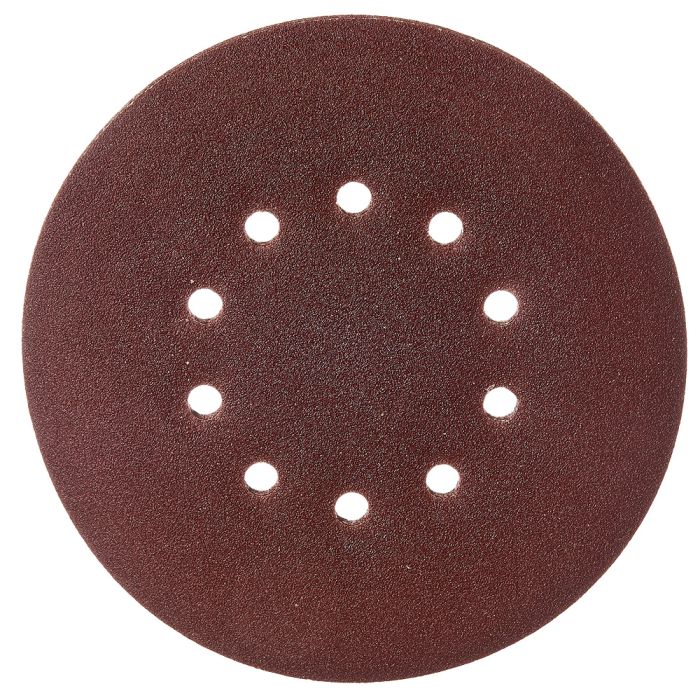 Круг шліфувальний самозачіпний Vitals 225 мм, 10 отв., з. – 80, 5 од.