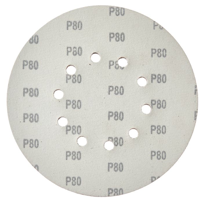 Круг шліфувальний самозачіпний Vitals 225 мм, 10 отв., з. – 80, 5 од.