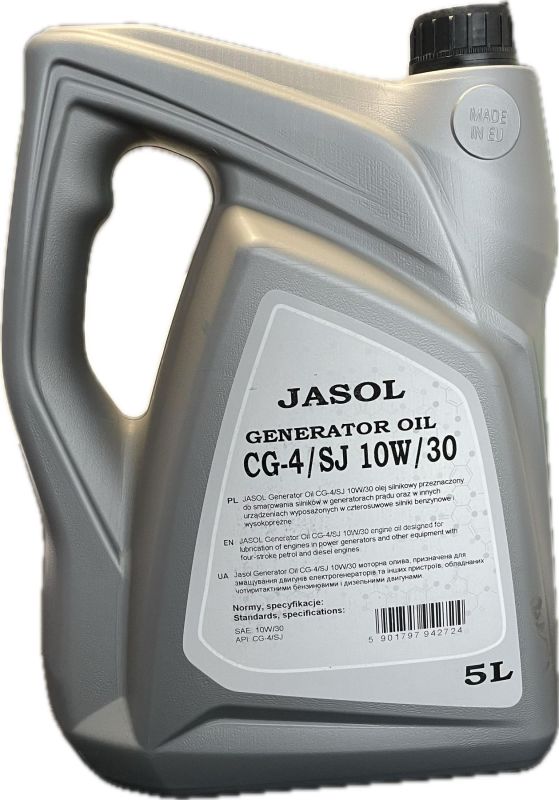 Мастило Jasol Generator Oil 10w-30 5 л