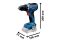 Набір Bosch GSR 18V-65, GBH 18V-22, GWS 18V-8 Professional (0615A5009G)
