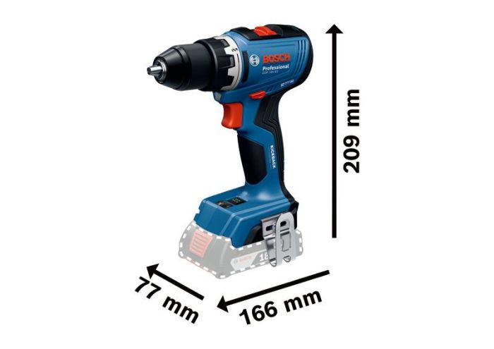 Набір Bosch GSR 18V-65, GBH 18V-22, GWS 18V-8 Professional (0615A5009G)