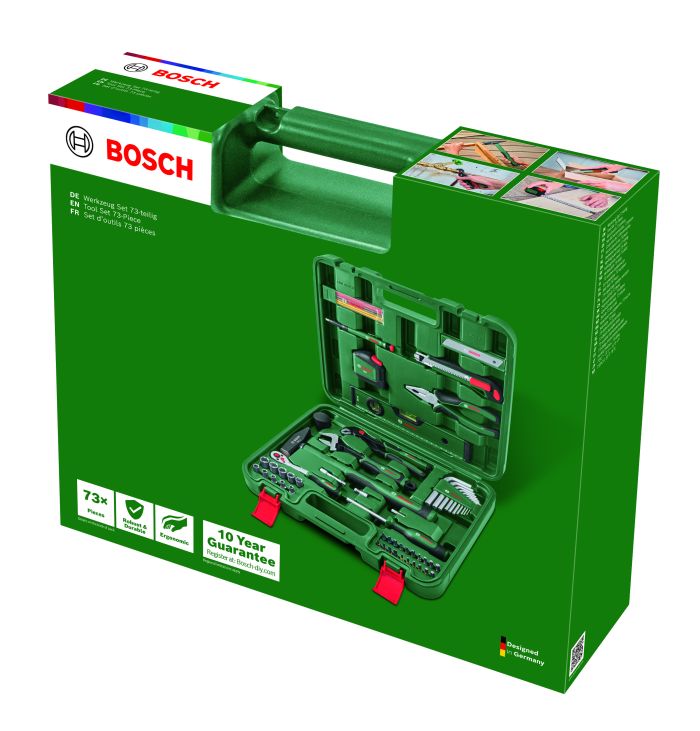 Набір інструментів Bosch 73 шт Professional (1600A039HZ)