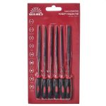 Набір надфілів 3х150 мм, 6 од. Vitals Master