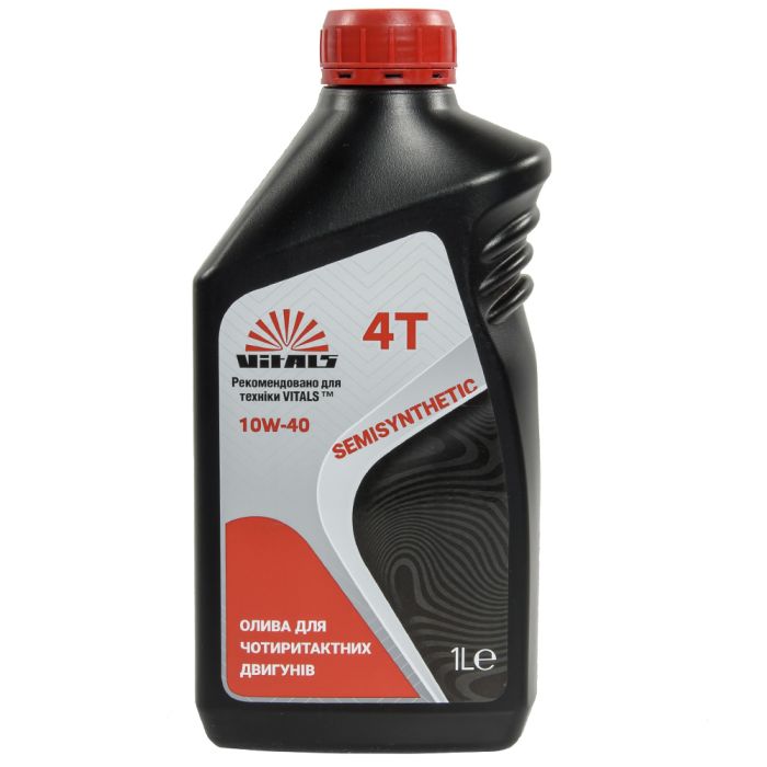 Олива для чотиритактних двигунів Vitals Semisynthetic API SL/CF, 1л
