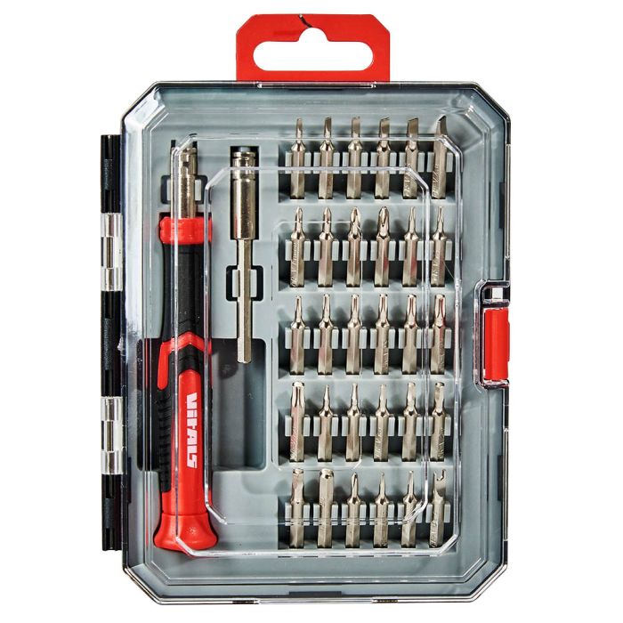 Викрутка прецизійна Vitals Master с набором біт, 32 шт.