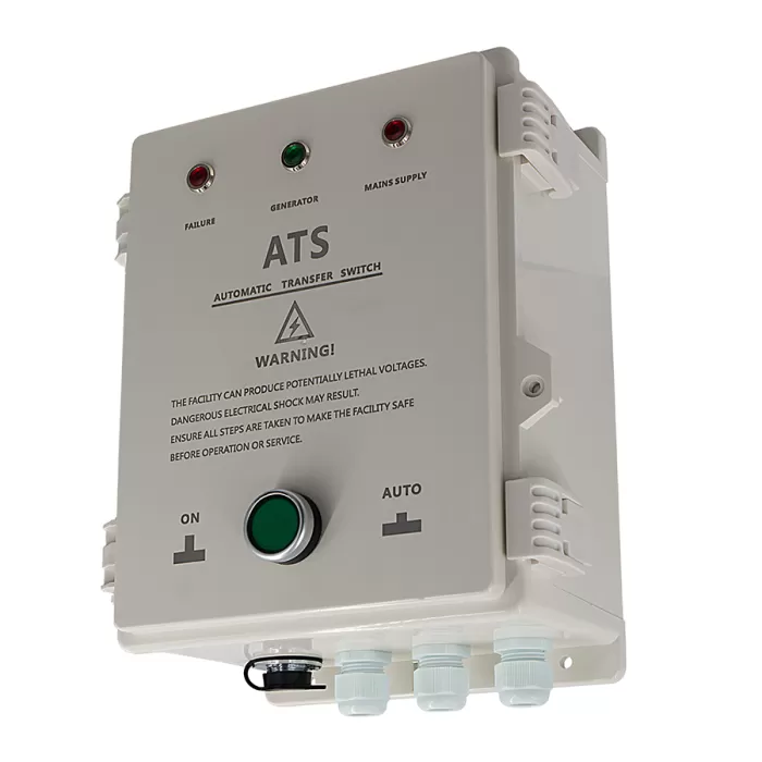 Автоматический ввод резерва AISIKAI ASKQ-63A/2P (автоматика ATS/АВР) для генераторов 5 – 20 кВт (220 В)