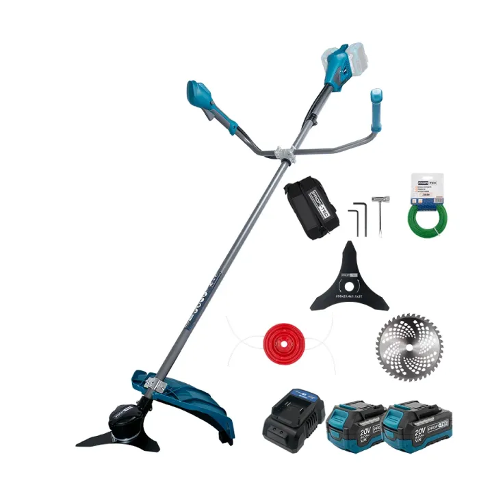 Акумуляторна коса PROFI-TEC PGT4540 POWERLine (2×PT2040VX (4.0 Аг), зарядний пристрій)