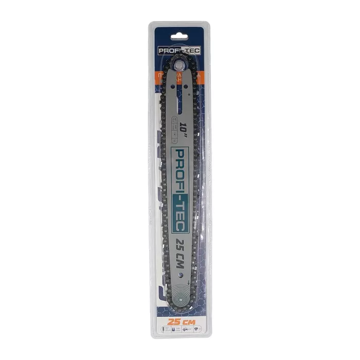 Шина и цепь PROFI-TEC CompactCut 25 см (1/4″, 53 звена, 26 зубов)