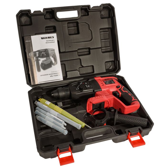 Перфоратор акумуляторний Vitals Master ARa 1722KP BL
