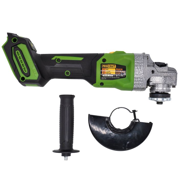 Акумуляторна болгарка Procraft PGA30 (без АКБ і ЗП)